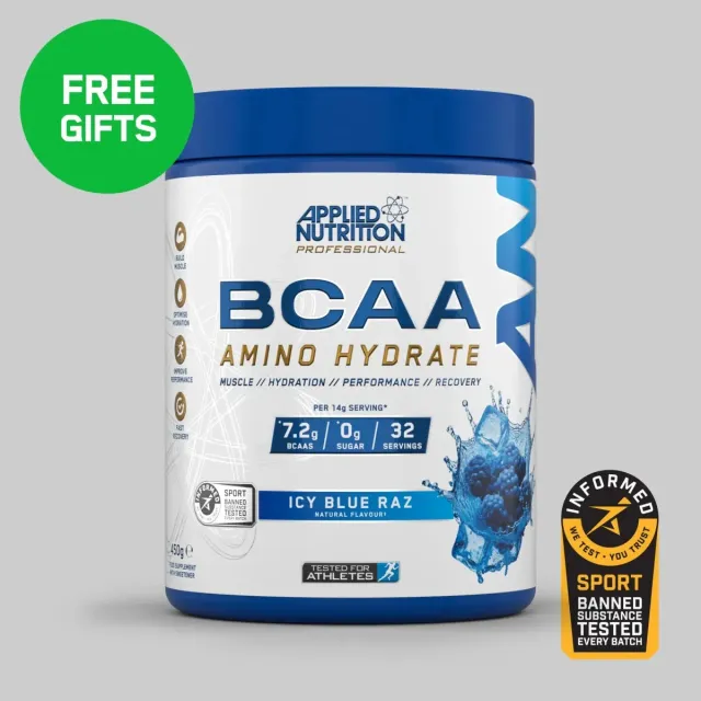 Applied Nutrition BCAA Amino Hydrate Pulver 450 g zuckerfrei