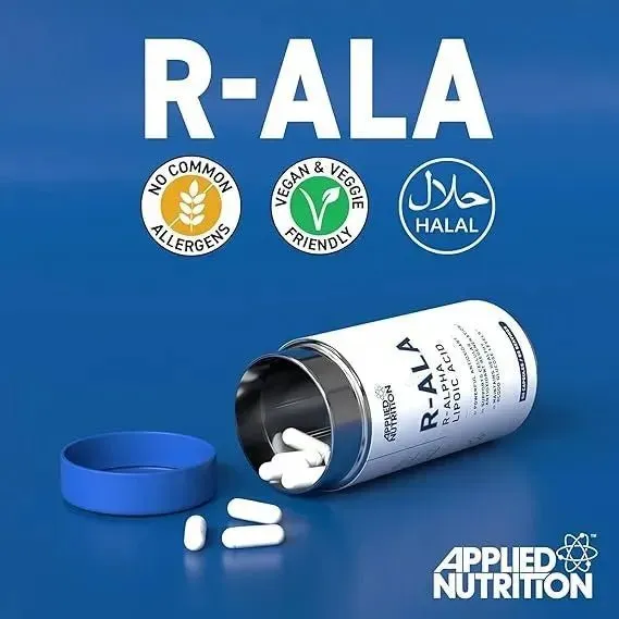 Applied Nutrition R-ALA Kapseln 60 Stk Antioxidans