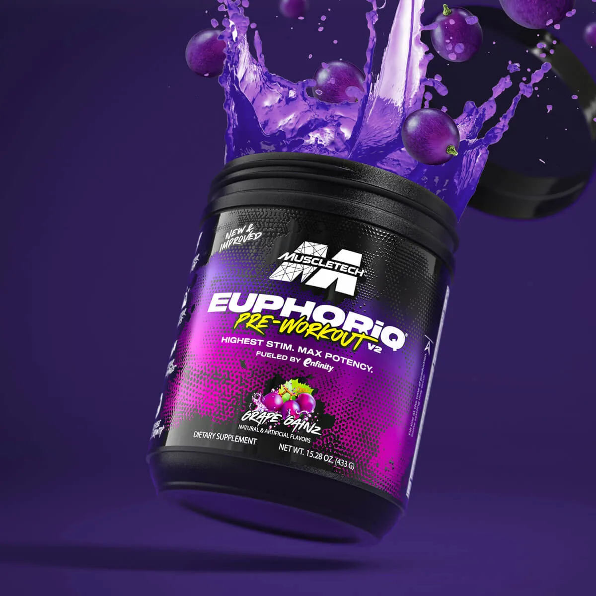 MuscleTech EUPHORiQ Pre-Workout v2 Pre-Workout Pulver