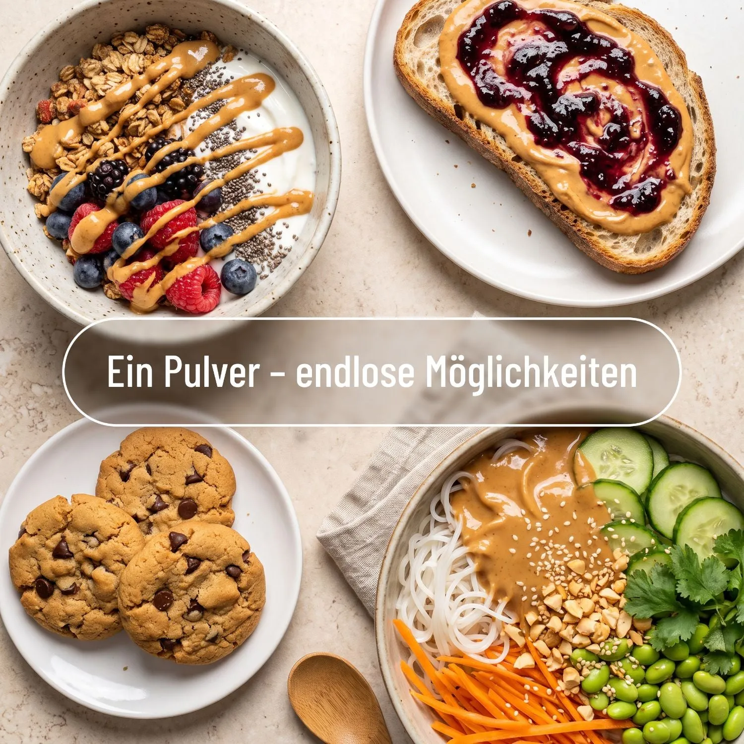 ORGAINIC Bio Erdnussbutter Pulver 300g proteinreich