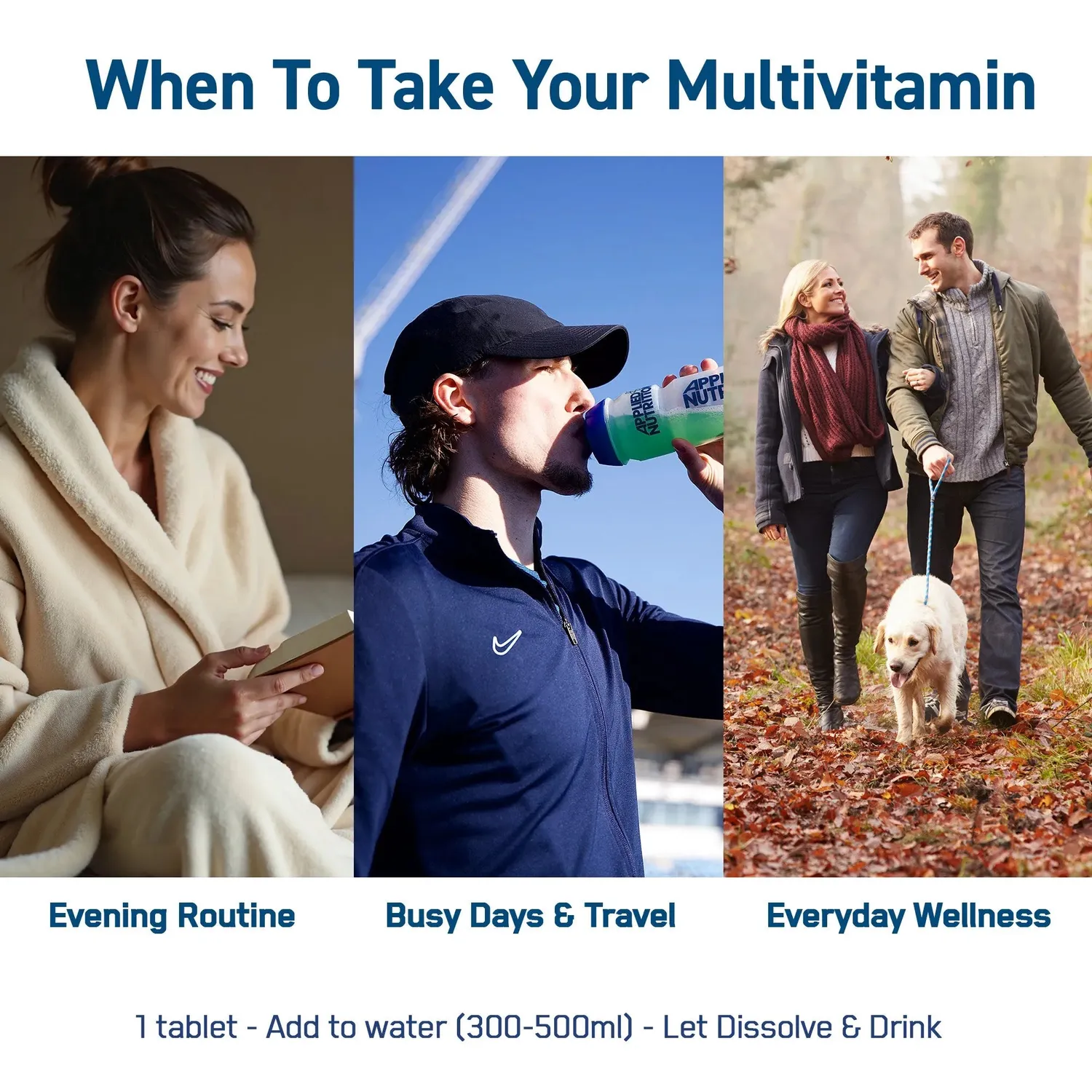 Applied Nutrition Solutions Multivitamin Brausetabletten Orange 6er Pack