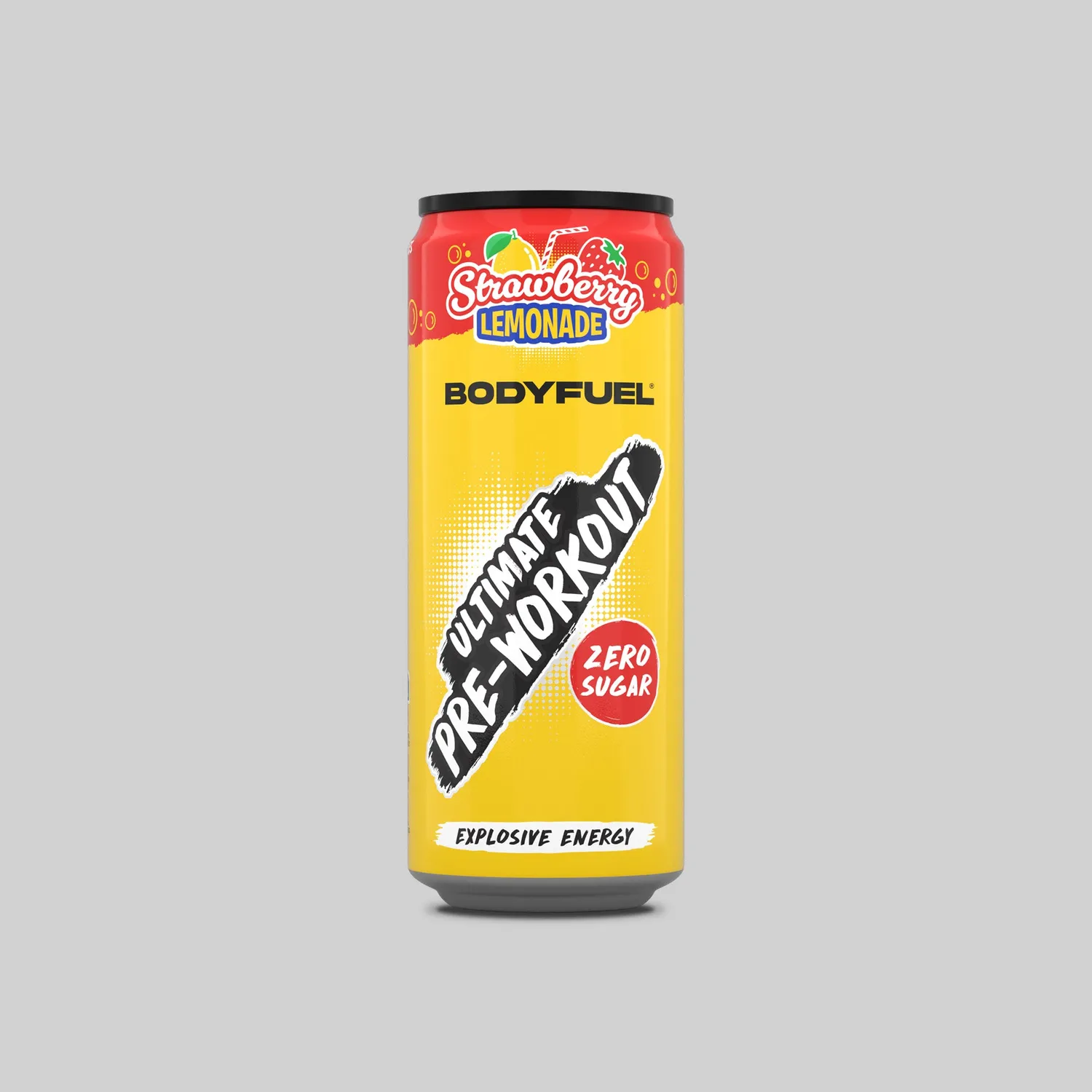 Applied Nutrition Bodyfuel Drink 12x330ml Erdbeerlimonade
