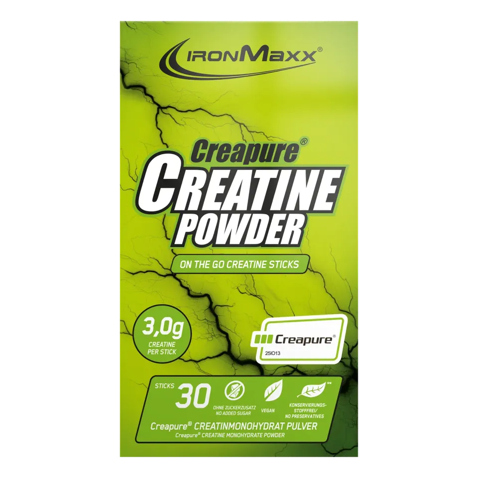 Iron Maxx Creatine Creapure Sticks 30x3,4g Kreatin Monohydrat