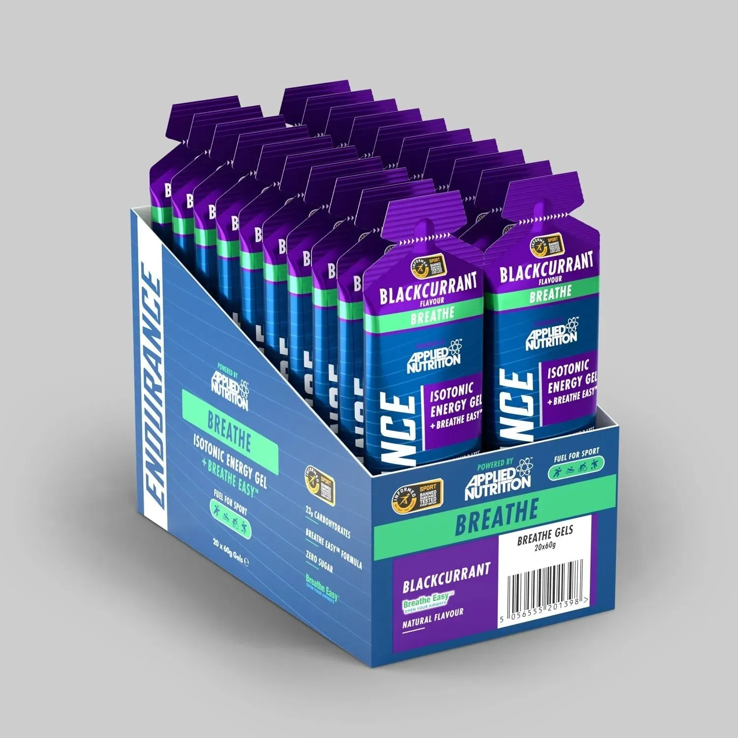 Applied Nutrition Breathe Isotonic Energy Gel Johannisbeere