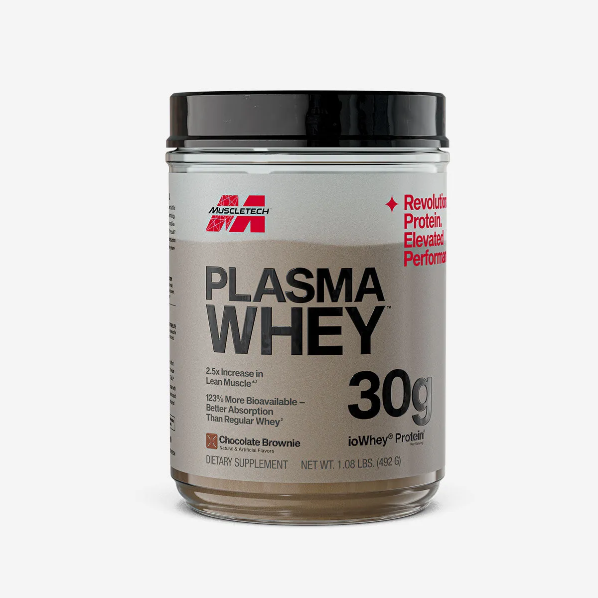 MuscleTech Plasma Whey Whey-Protein Vanilla Cake Batter oder Chocolate Brownie