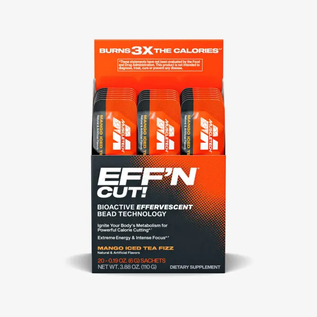 MuscleTech EFF’N CUT! Fatburner Theolim Koffein