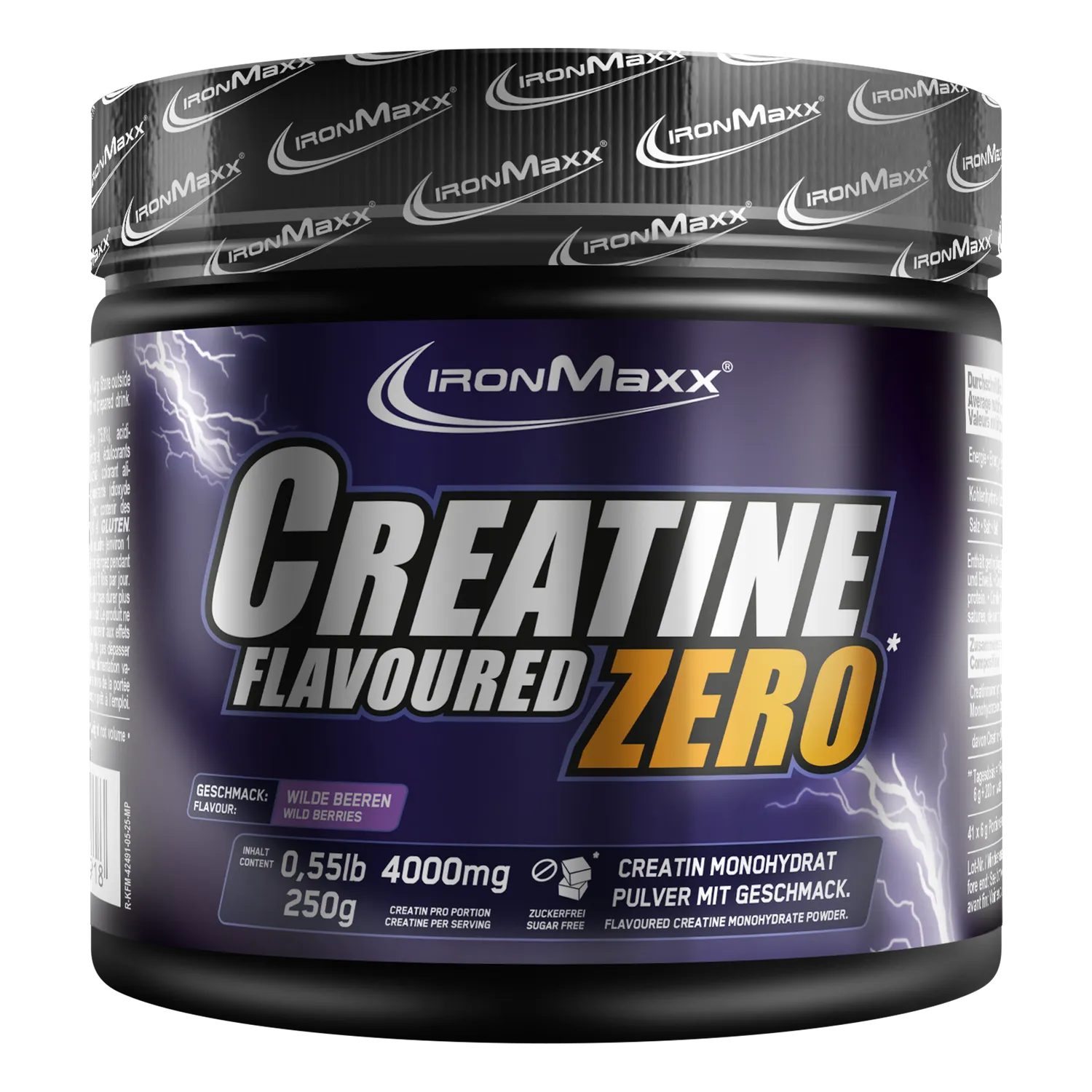 Iron Maxx Creatine Flavoured Zero Kreatin 250g Wildberries Monohydrat