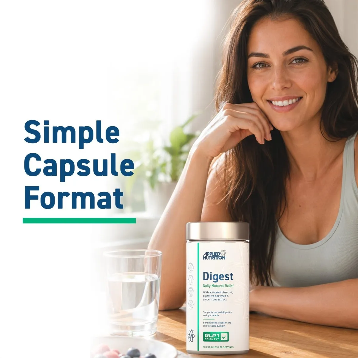 Applied Nutrition Digest Kapseln vegan Verdauungssupport