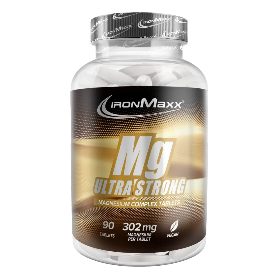 IronMaxx Ultra Strong Magnesium 90 Tabletten glutenfrei