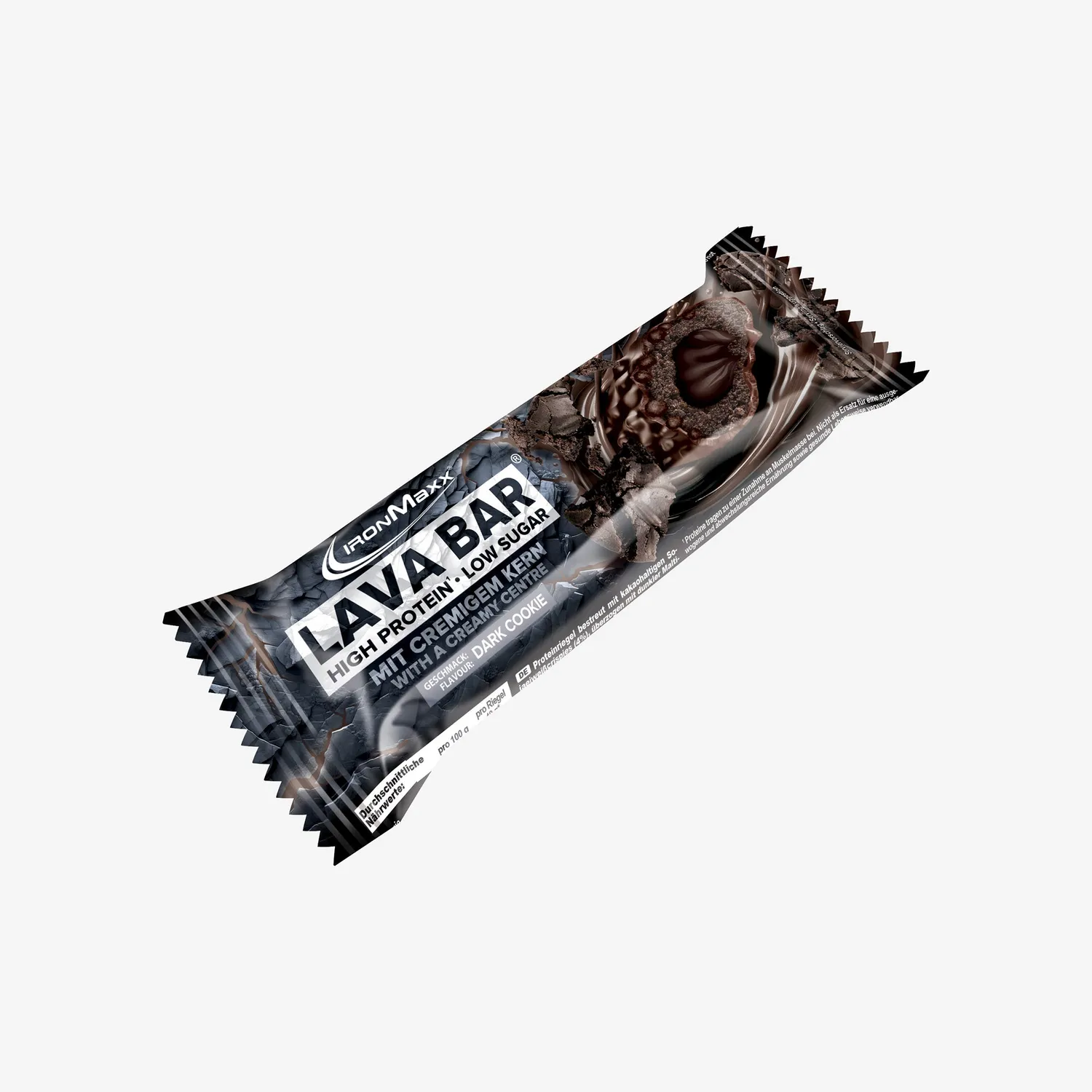 Iron Maxx Lava Bar Proteinriegel 40g Dark Cookie zuckerarm
