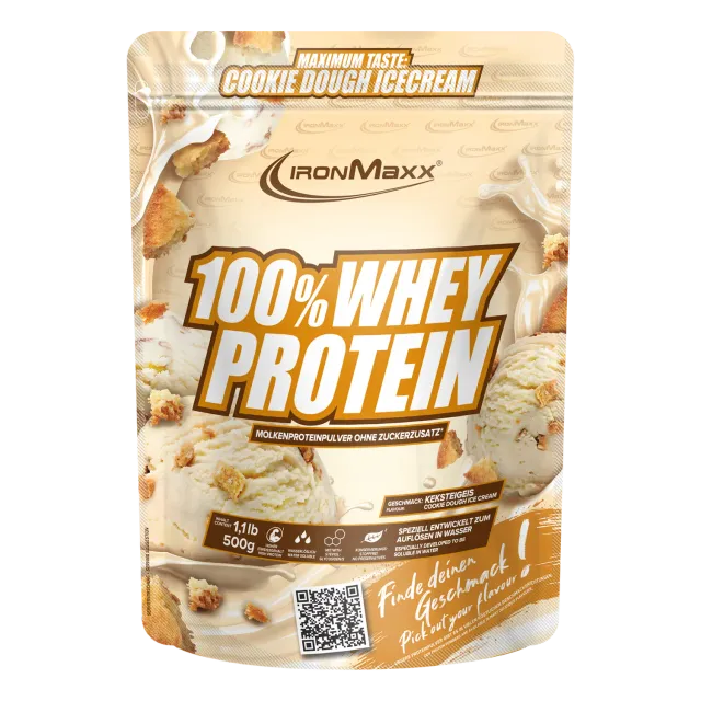 Iron Maxx 100% Whey Protein 500 g Cookie Dough zuckerfrei