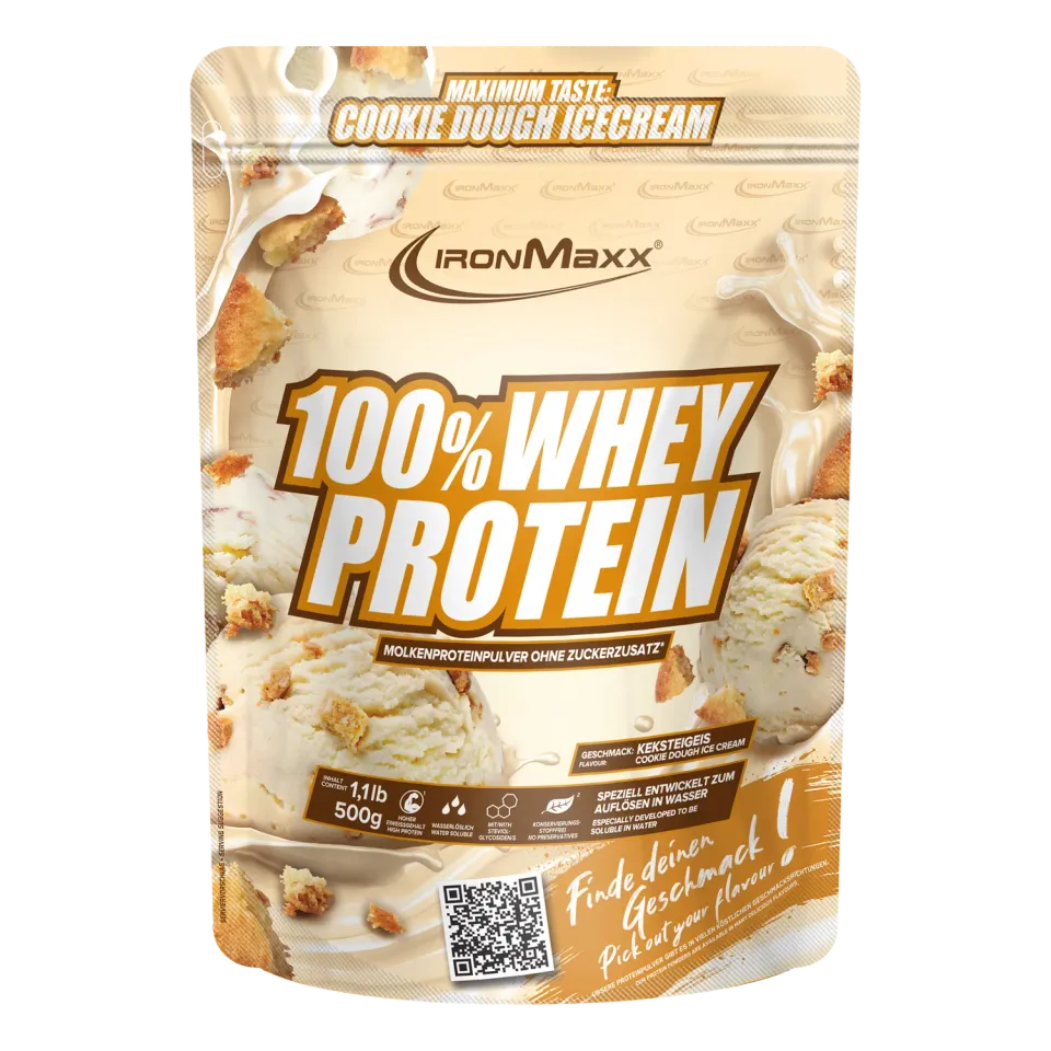 Iron Maxx 100% Whey Protein 500 g Cookie Dough zuckerfrei