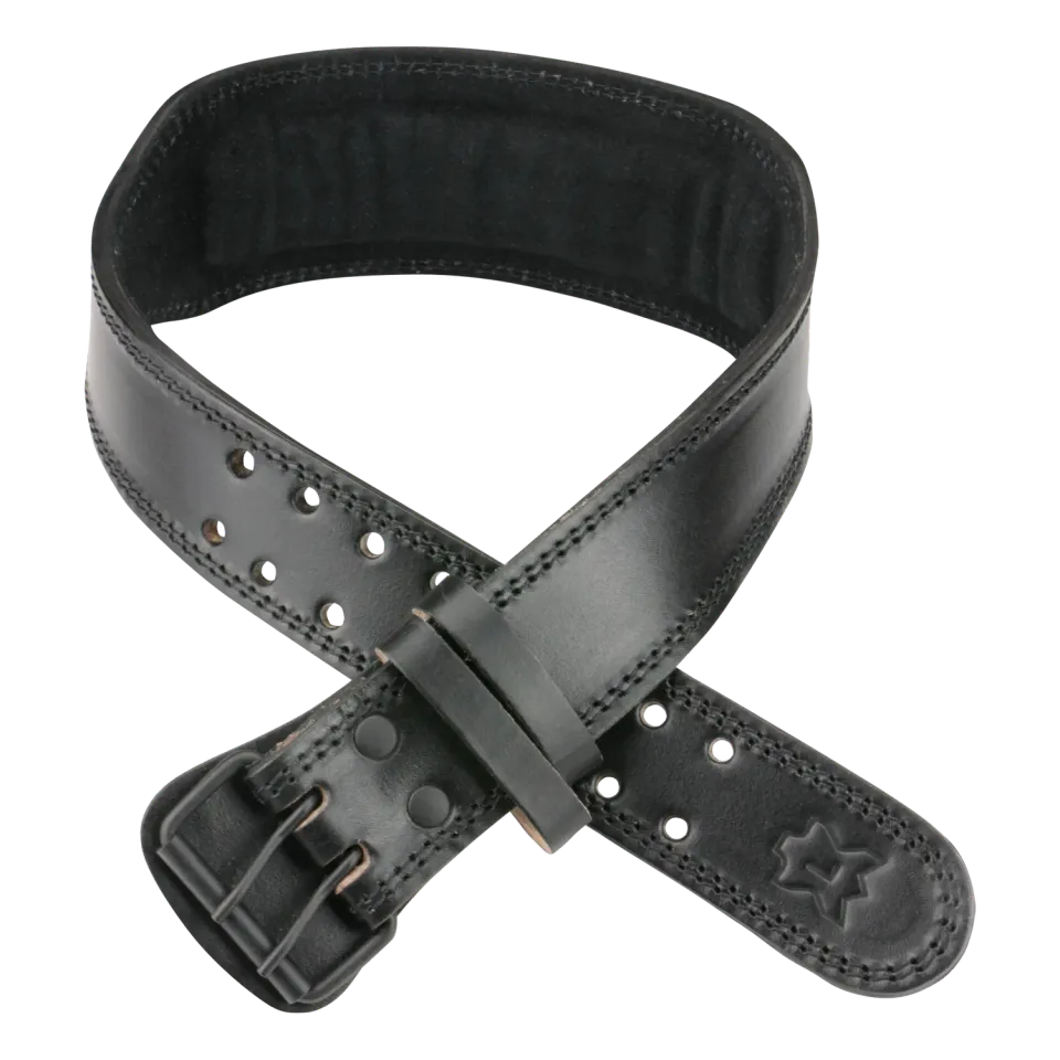 Iron Maxx Premium Lifting Belt M Leder schwarz Stütz