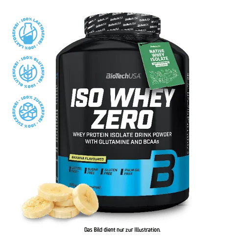 BioTechUSA Iso Whey Zero Isolat 1816 g laktosefrei