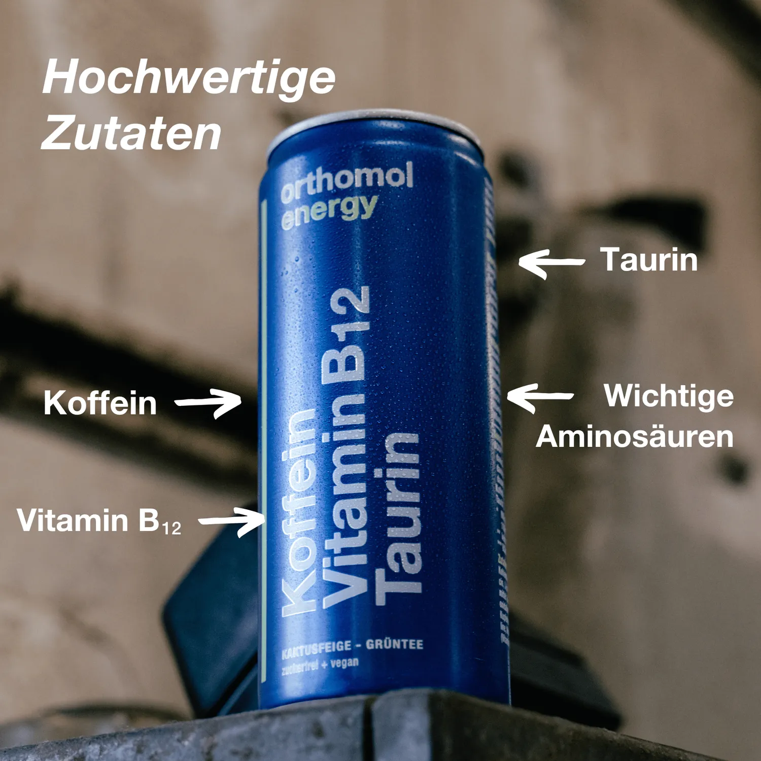 Orthomol Energy Energy-Drink 12 x 330 ml – zuckerfrei