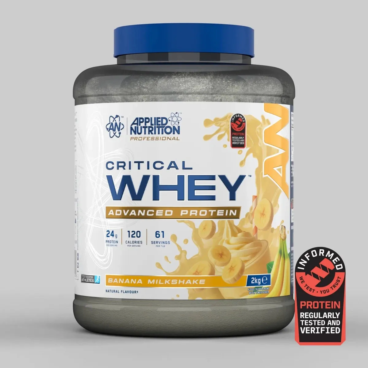 Applied Nutrition Critical Whey Proteinpulver Vanilleeis 2kg
