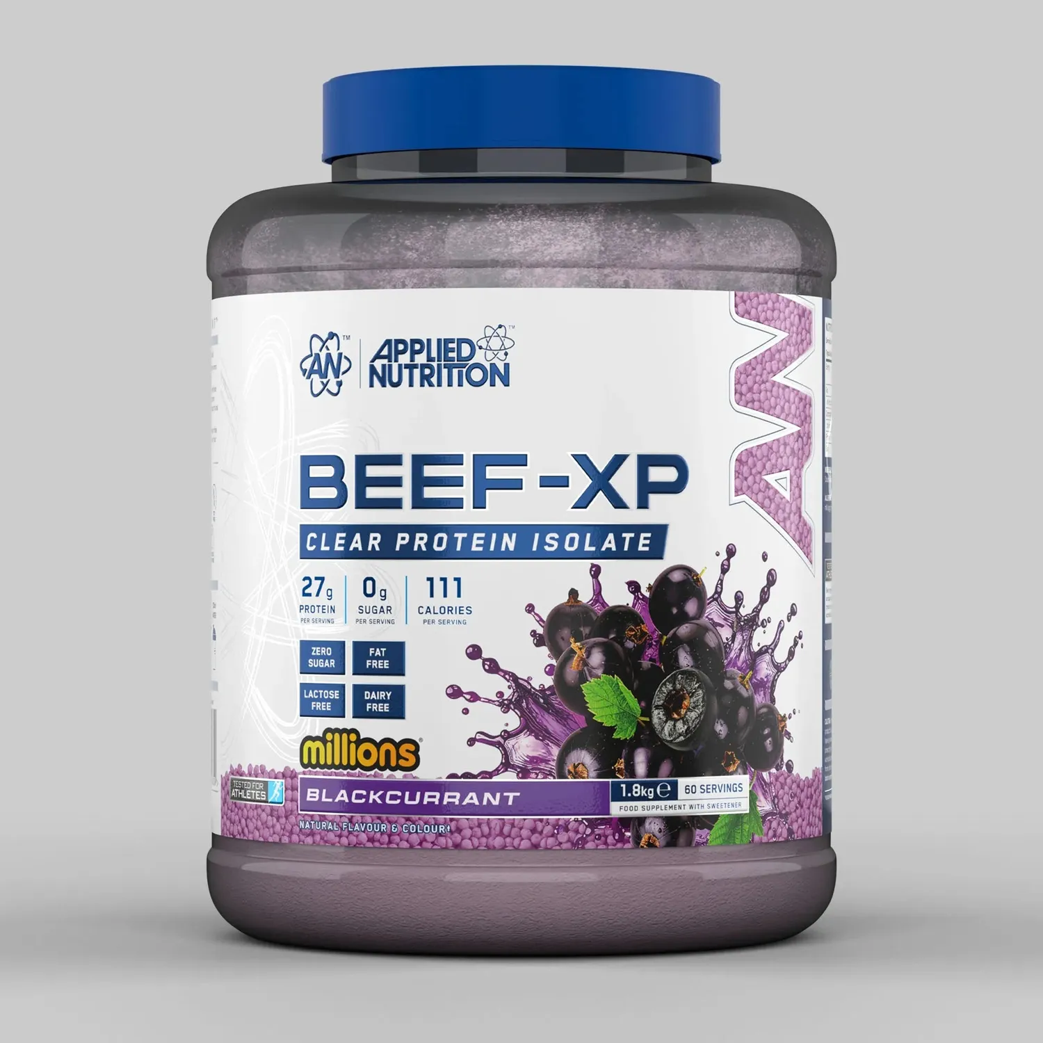 Applied Nutrition Beef-XP Clear Protein Blaue Himbeere 150g laktosefrei