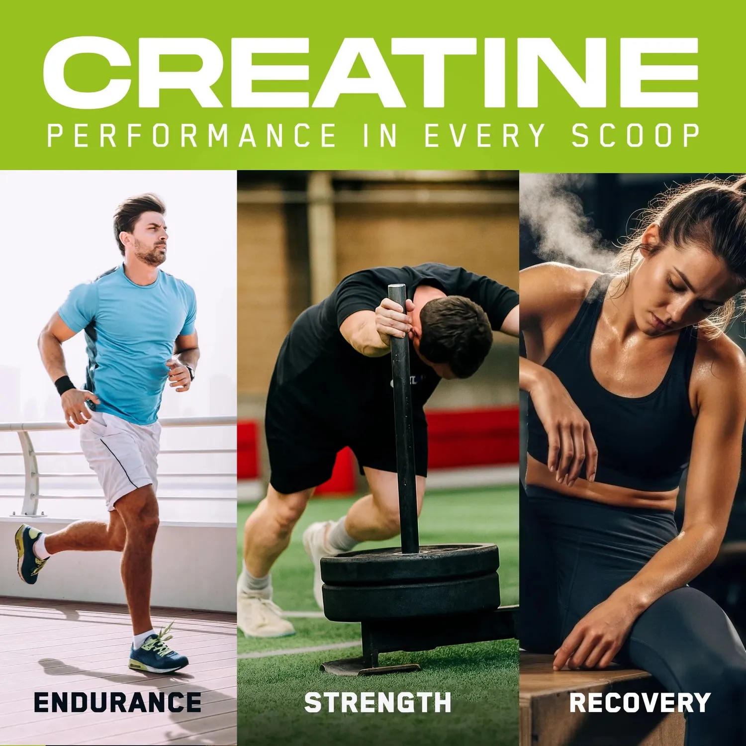 Applied Nutrition Creapure Creatin Monohydrat Pulver ultra-rein