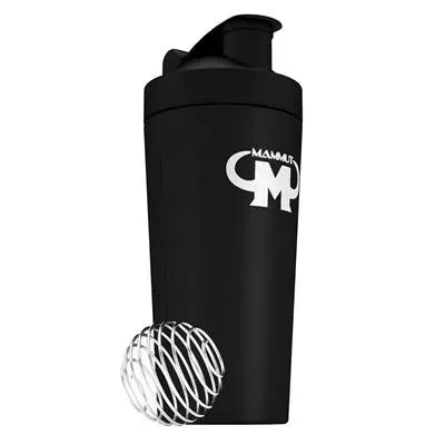 Body Star Edelstahl Shaker 739 ml mit Sieb und Ball