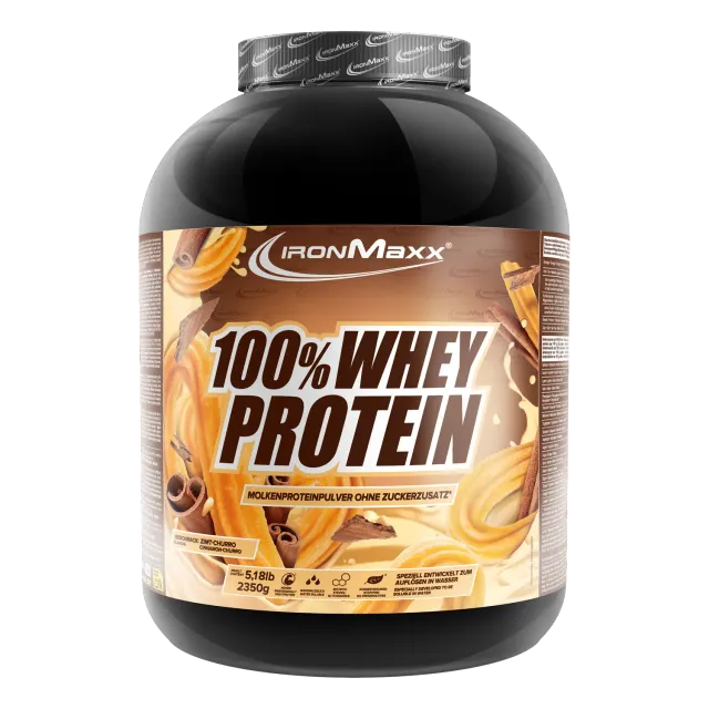 Iron Maxx 100% Whey Protein Cinnamon Churro Pulver 2350g zuckerfrei