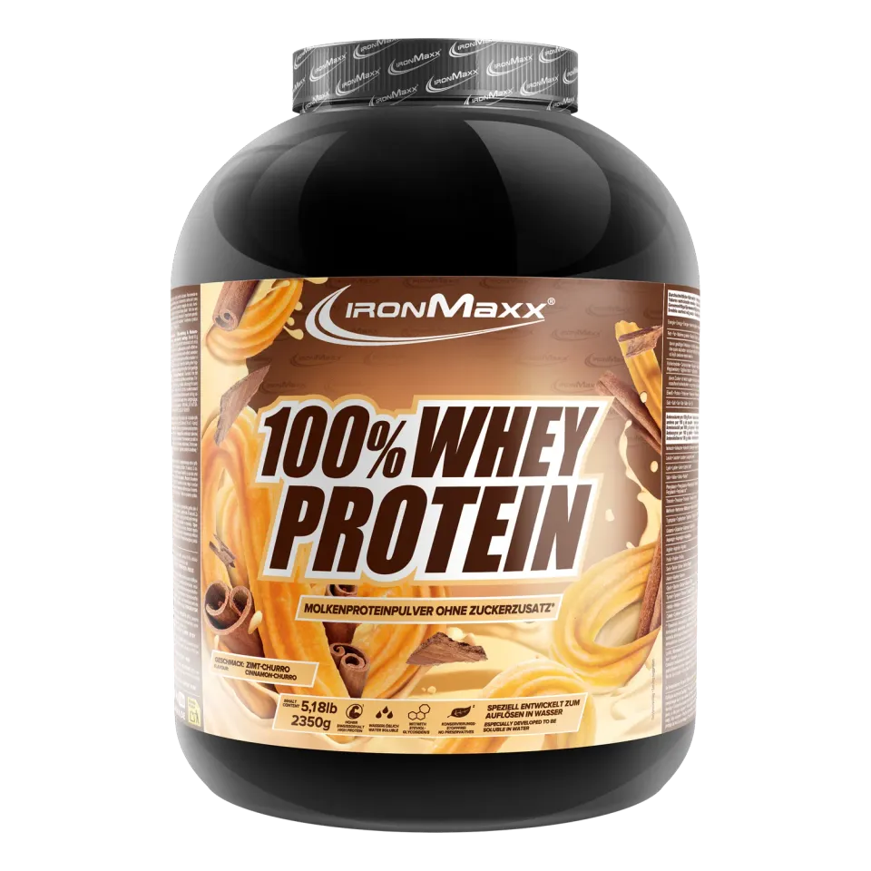 Iron Maxx 100% Whey Protein Cinnamon Churro Pulver 2350g zuckerfrei