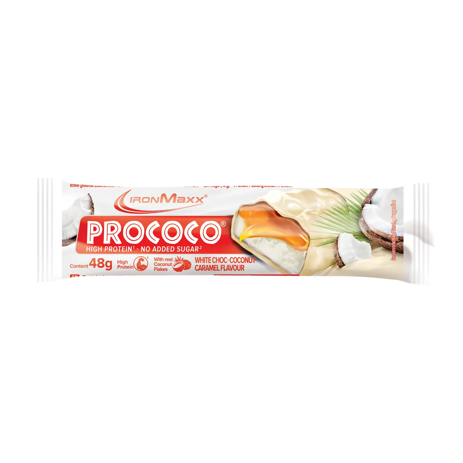 Iron Maxx Prococo Proteinriegel 24x48g White Choc Kokos