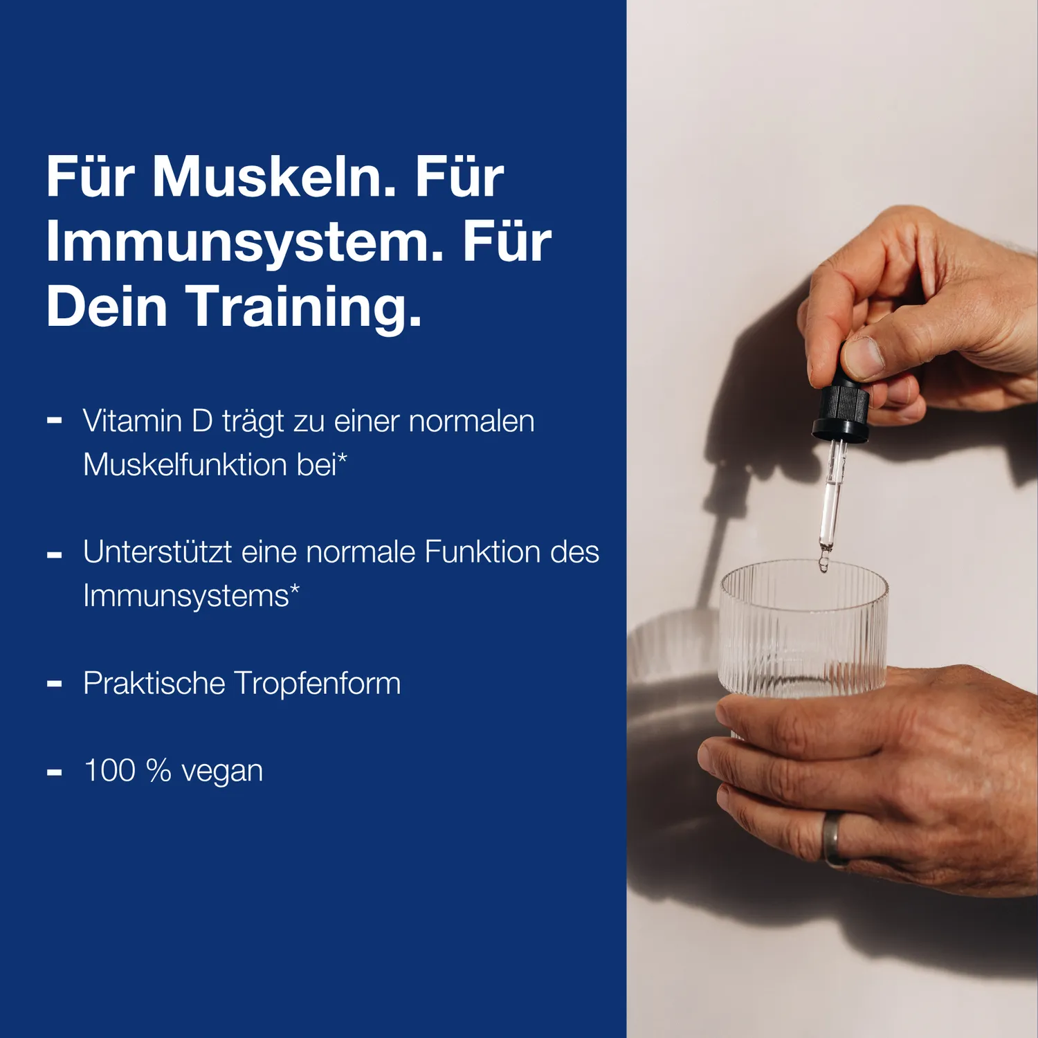 Orthomol Sport Vitamin D3 vegan Tropfen 1 x 30 ml – 1000 IE