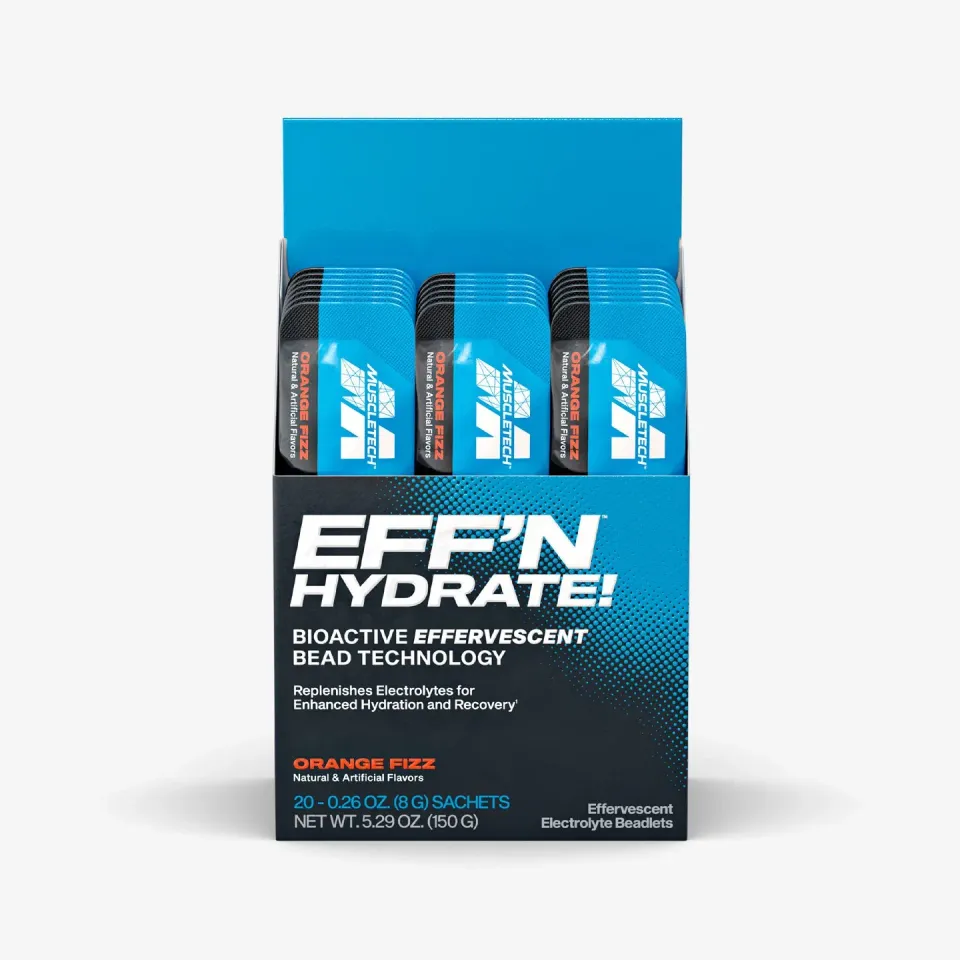 MuscleTech EFF'N Hydrate Getränkepulver Lemonade Fizz Elektrolyte