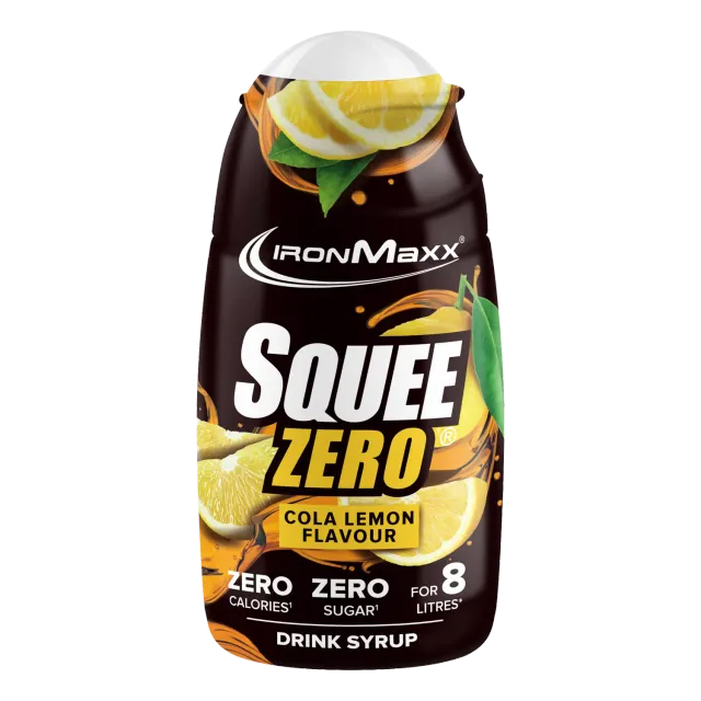 Iron Maxx SqueeZero 65ml Cola Lemon Sirup zuckerfrei
