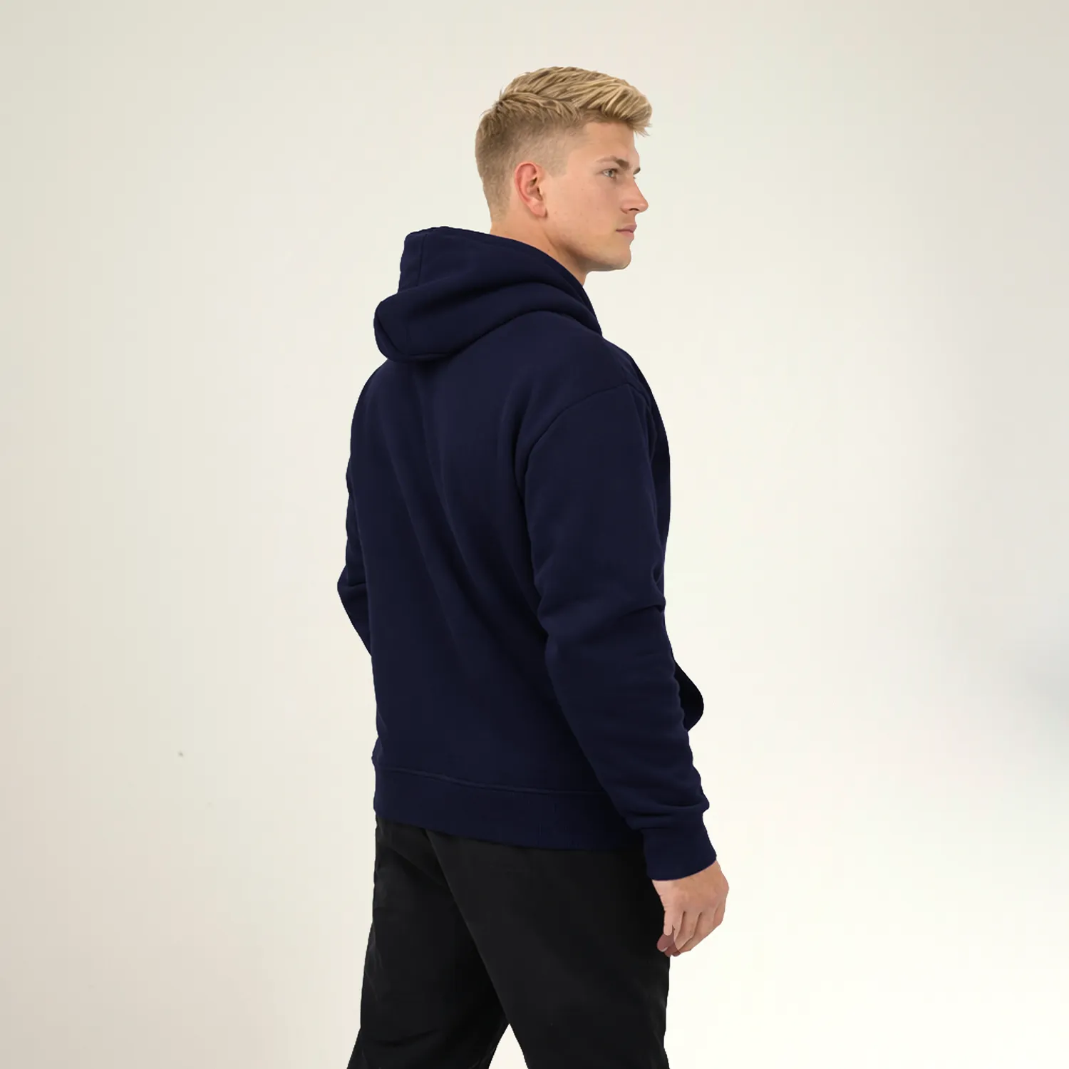 Iron Maxx Hoodie dunkelblau Unisex Größe M oversized