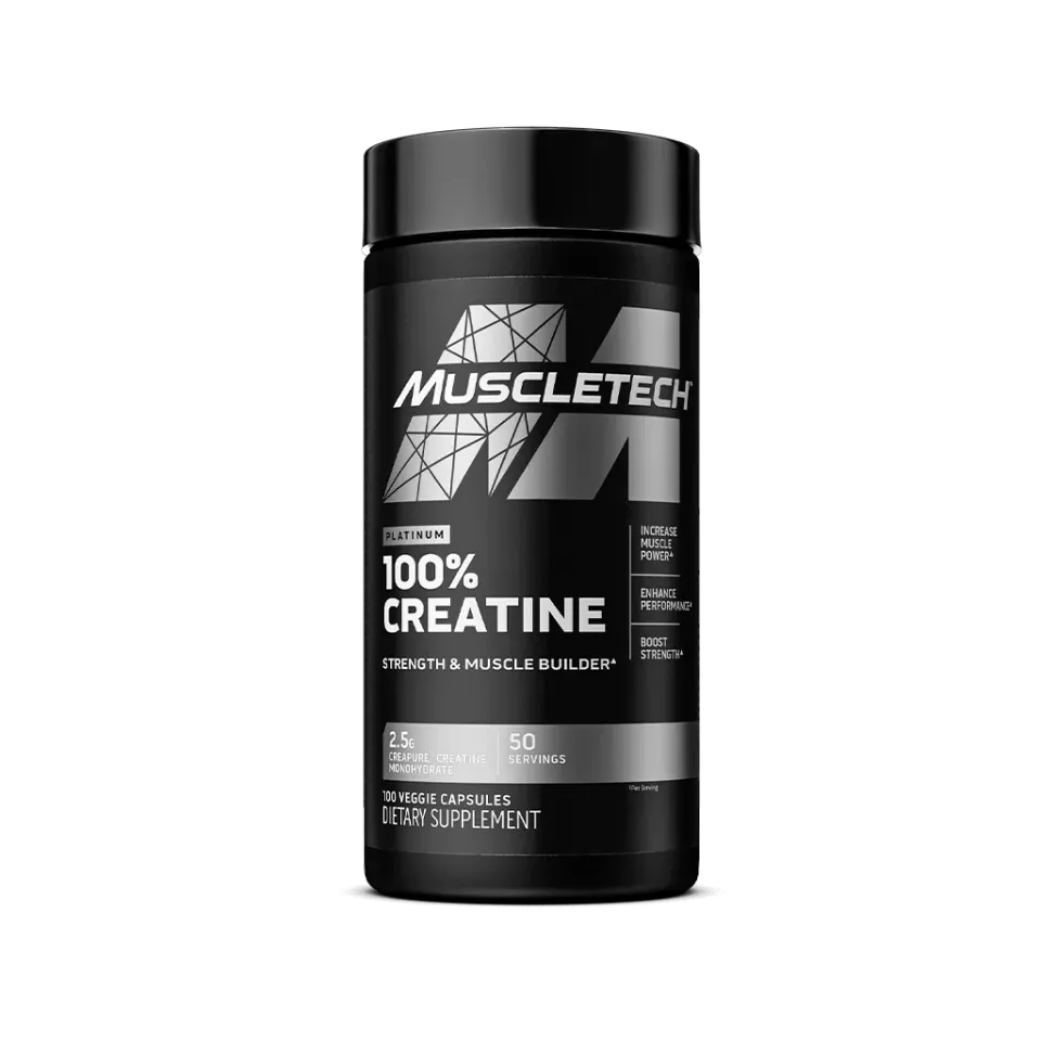 MuscleTech Platinum 100% Creatine Capsules Kreatin Kapseln