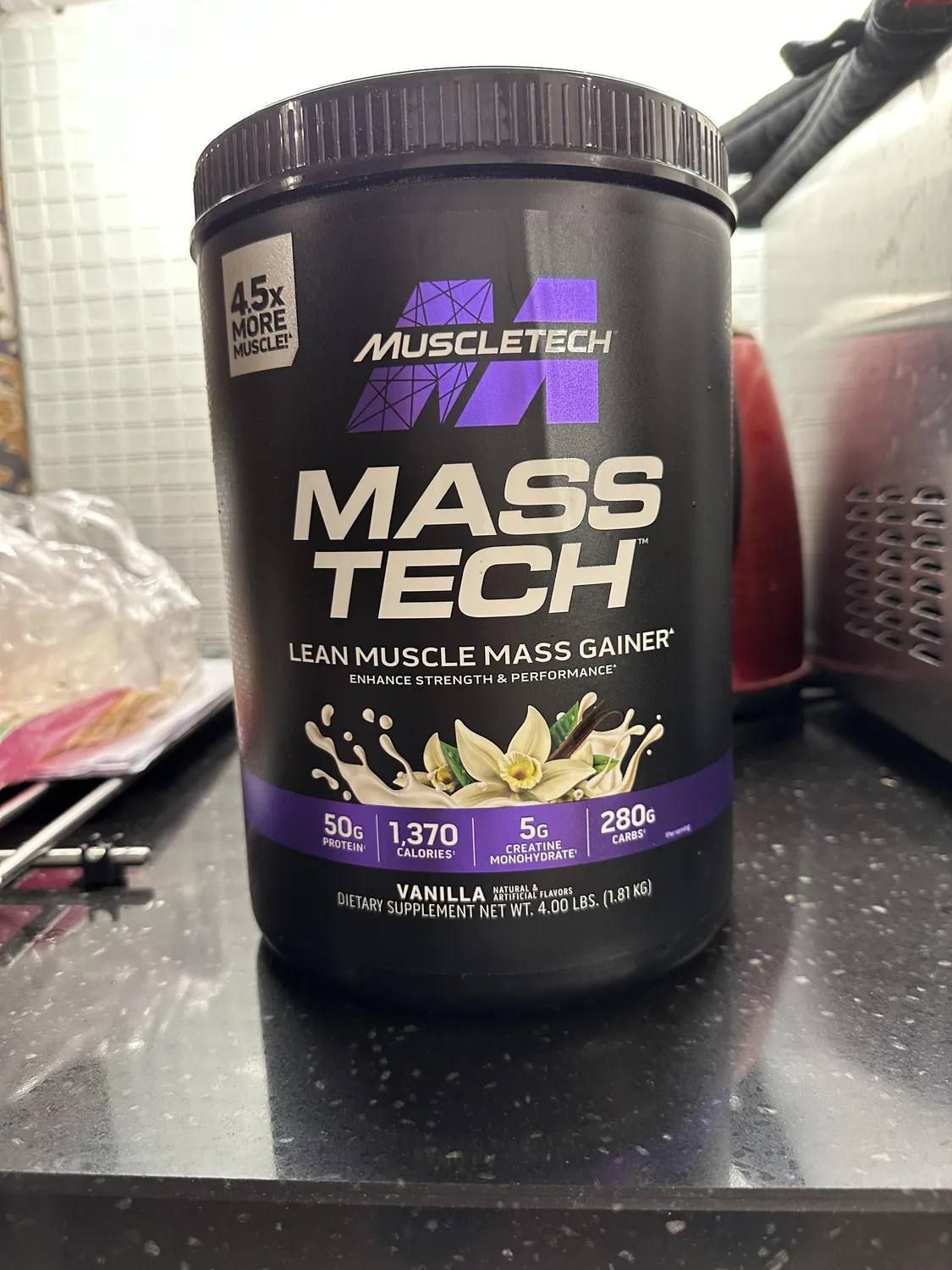 MuscleTech Mass-Tech Weight Gainer – 1370 kcal