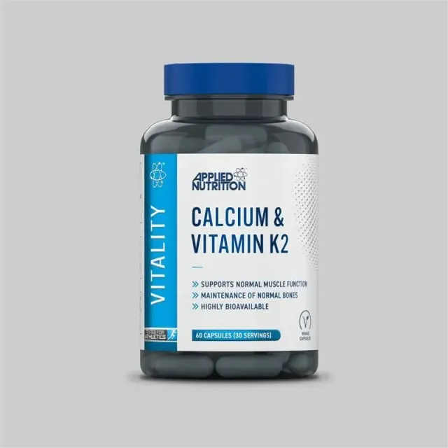 Applied Nutrition Calcium Vitamin K2 Kapseln 60 Stück Monatsvorrat