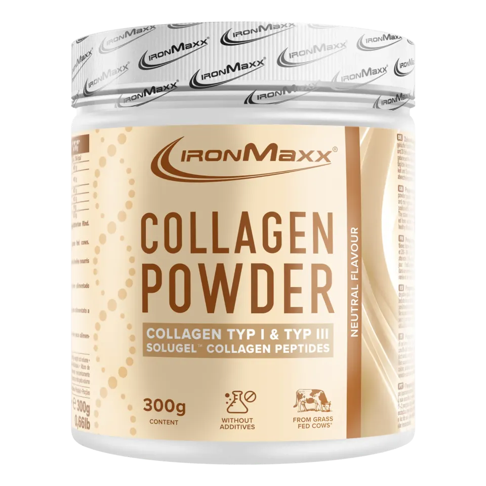 Iron Maxx Collagen Powder Kollagenpulver Neutral 300g Vitamin C