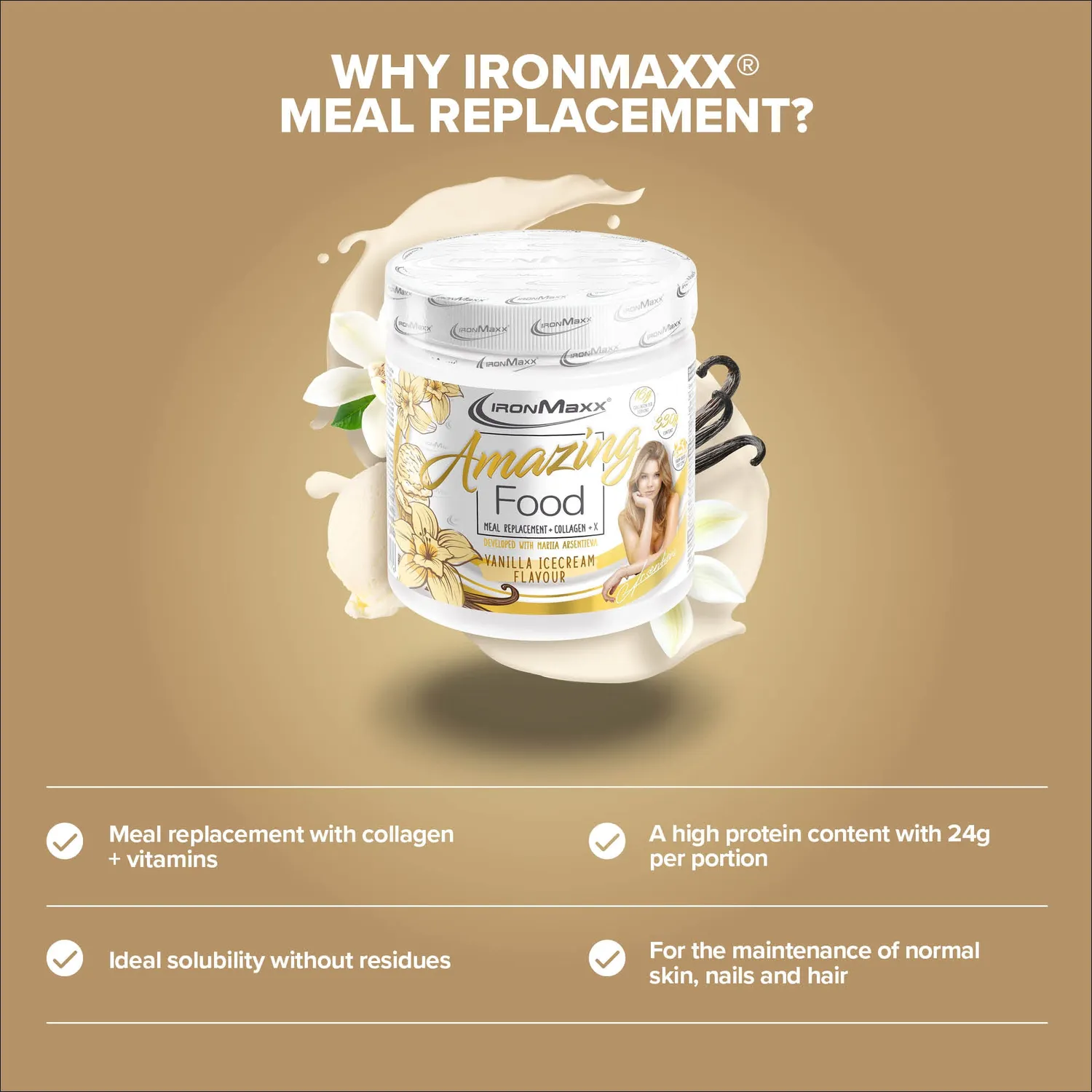 Iron Maxx Amazing Food 3er Bundle Protein-Mahlzeit