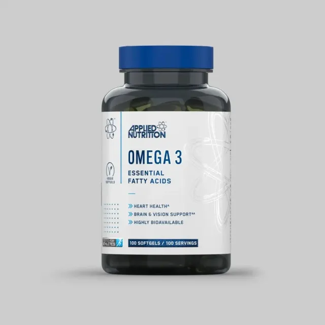 Applied Nutrition Omega-3 Weichkapseln Fischöl EPA DHA
