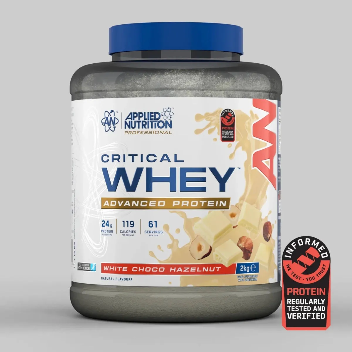 Applied Nutrition Critical Whey Proteinpulver Vanilleeis 2kg