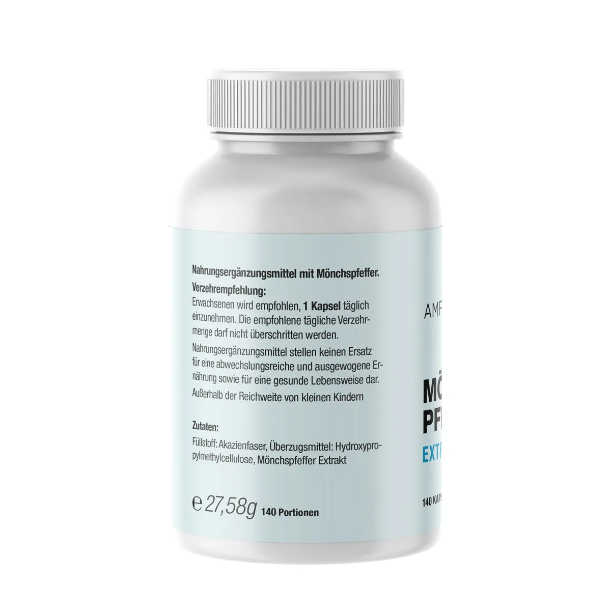 AMFORMULA Care Mönchspfeffer Kapseln 140 Stk. 20mg Extrakt