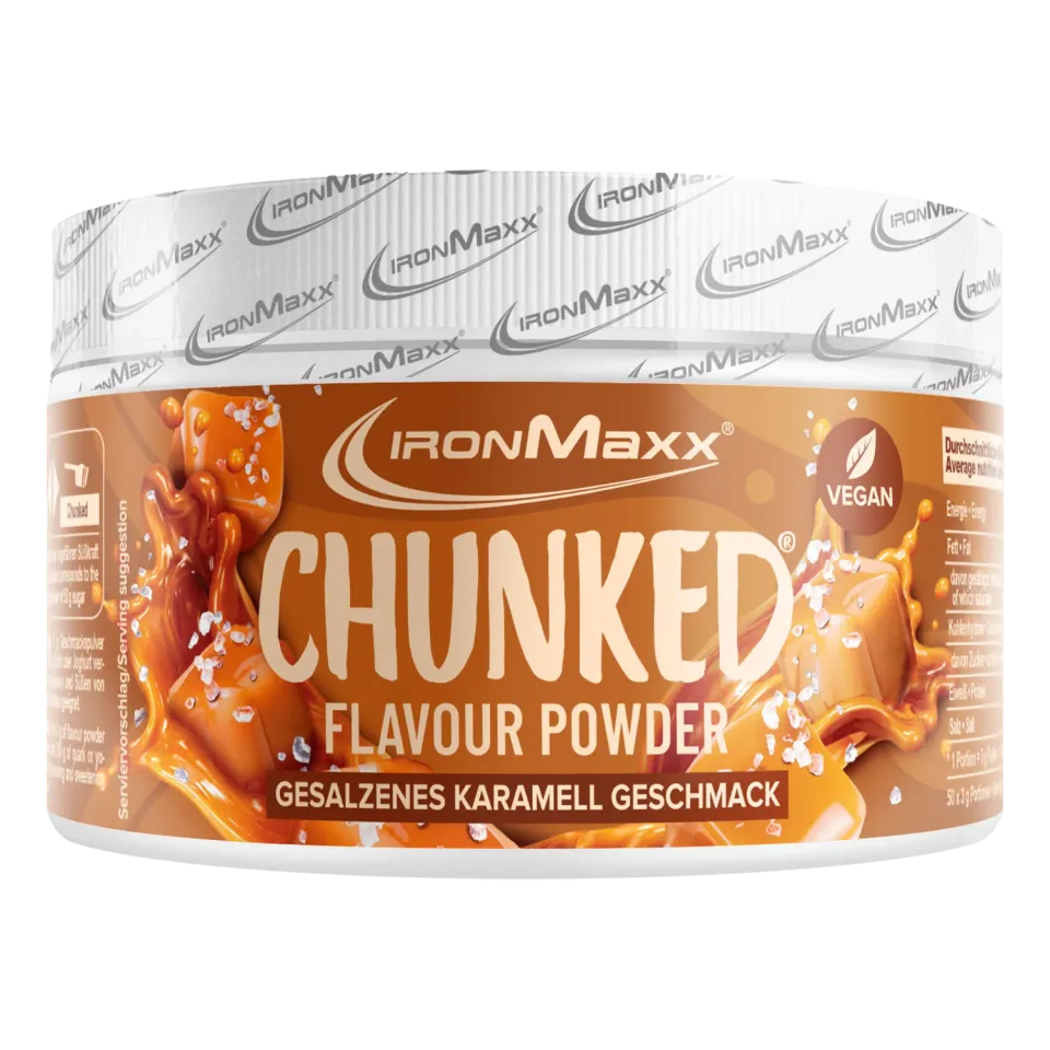 Iron Maxx Chunked Geschmackspulver Salted Caramel 150g vegan