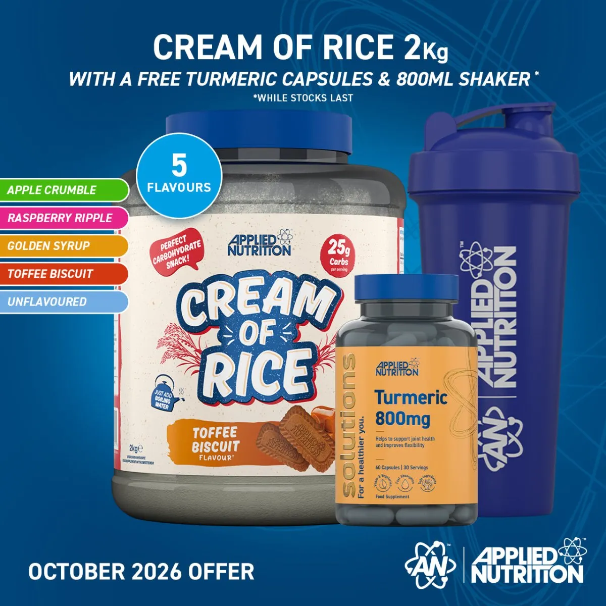 Applied Nutrition Cream of Rice Reiscreme 2 kg neutral vegan