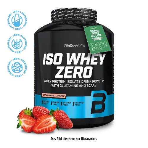 BioTechUSA Iso Whey Zero Isolat 1816 g laktosefrei