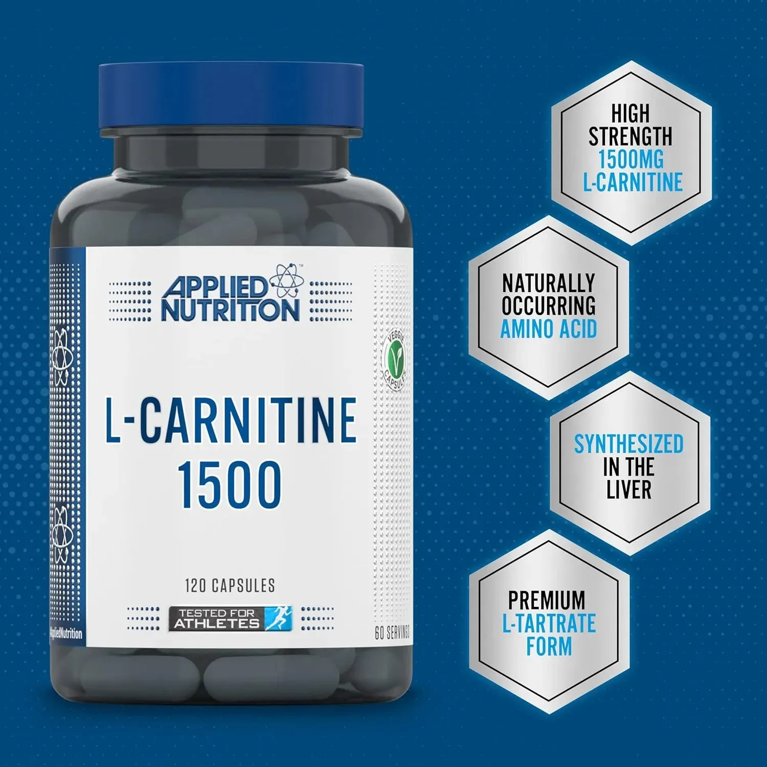 Applied Nutrition L-Carnitin 1500 mg Kapseln pre Workout