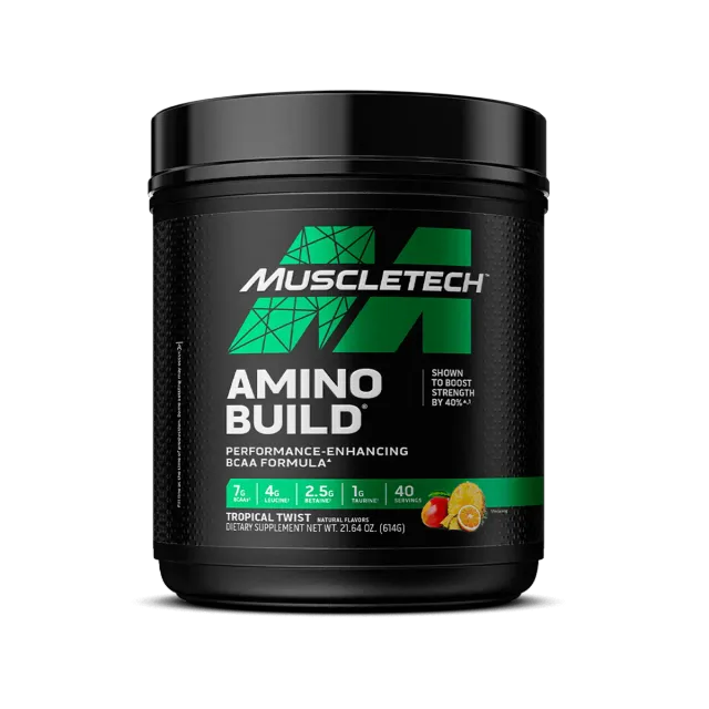 MuscleTech Amino Build BCAA Supplement für Muskelaufbau