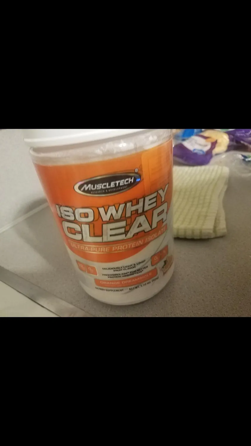 MuscleTech Iso Whey Clear Proteinpulver verschiedene Sorten leicht