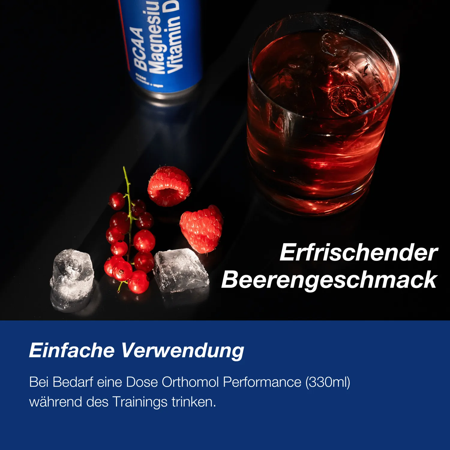 Orthomol Performance Sportgetränk 12 Dosen BCAA Magnesium zuckerfrei