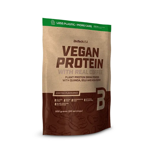 Body Star Vegan Protein 500 g Schokolade-Zimt pflanzlich