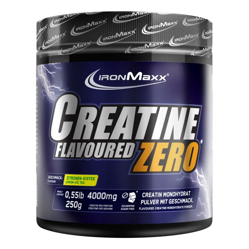 Iron Maxx Creatine Flavoured Zero 250g Lemon Ice Tea Kreatin