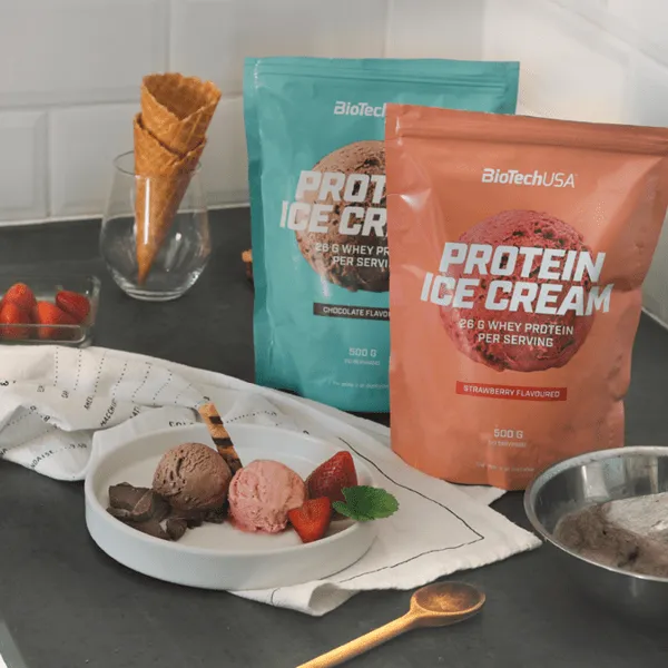 BioTechUSA Protein Ice Cream Schokolade 500 g 52% Protein