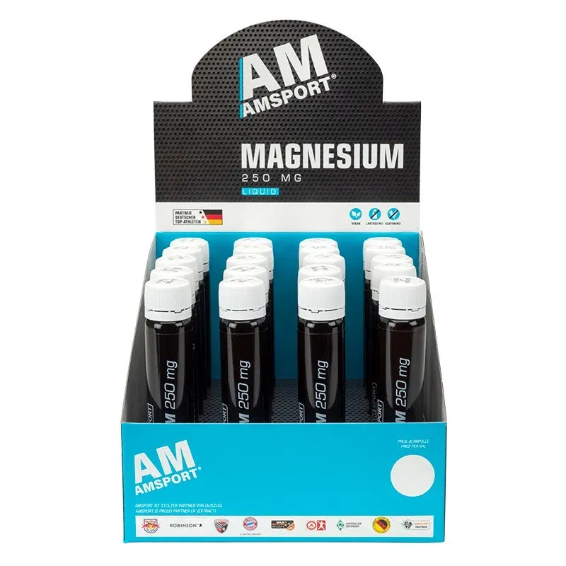 AMSPORT Magnesium Liquid Citrat Ampullen Orange 20x25 ml
