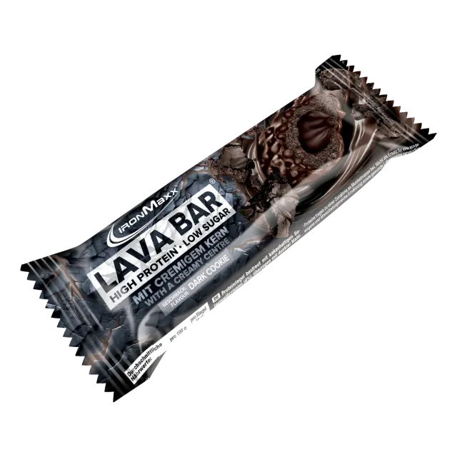 Iron Maxx Lava Bar Proteinriegel 40g Dark Cookie zuckerarm
